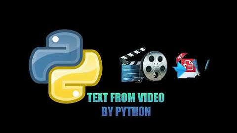 How To Transcribe A Video using Python SpeechRecognition & pydub libraries