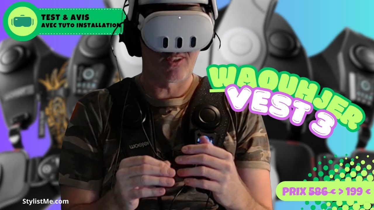 bHaptics TactSuit Pro - Gilet Haptique en Réalité Virtuelle