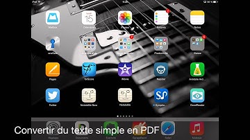 Présentation de PDF Converter By Readdle