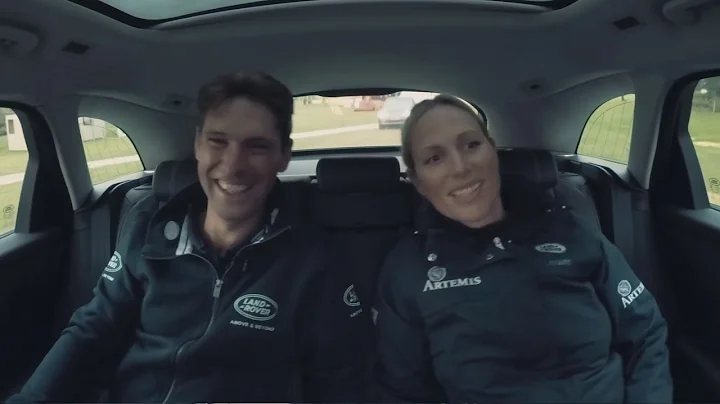 Course Drive with Zara Tindall at Land Rover Burgh...