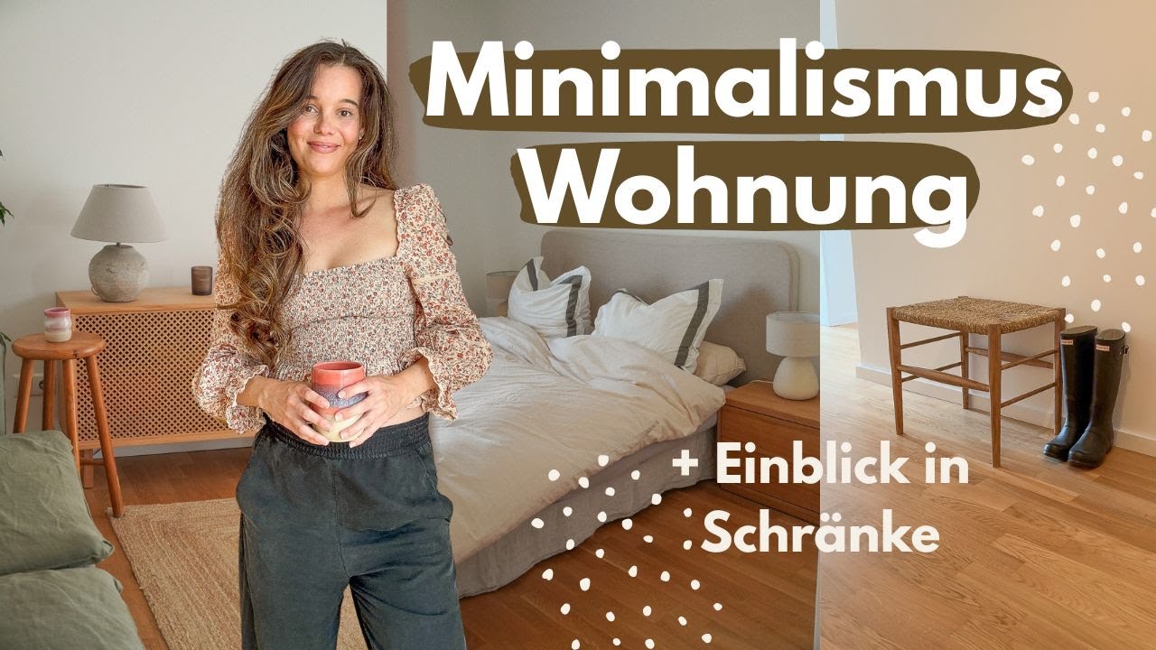 Minimalismus Roomtour | Unsere 3-Zimmer-Wohnung auf dem Land ✨
