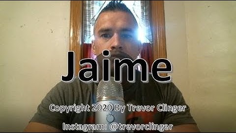 How To Pronounce Jaime