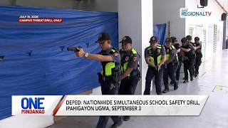 Nationwide Simultaneous School Safety Drill, ipahigayon I One Mindanao