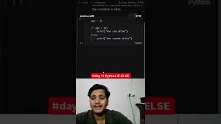 Python IF-ELSE in 30 Seconds 😱 | Beginners Must Know! 🐍