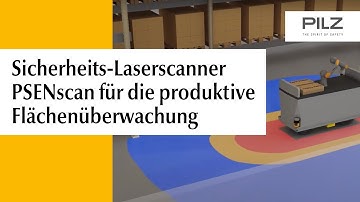 Sicherheits-Laserscanner PSENscan – dynamische Navigation von fahrerlosen Transportsystemen | Pilz