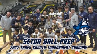 Seton Hall Prep 60 Newark Central 55 | Essex County Tournament Final | Boys Basketball Highlights