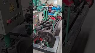 How barbed wire machine working | factory video