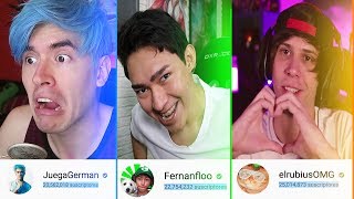 Youtubers famosos peligro de muerte | fernanfloo, elrubius, juegagerman | mega wow 2017