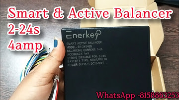 Smart and active balancer 4 Amp ENERKEY BRAND (2s - 24s )