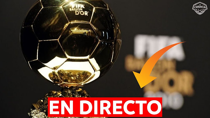 🚨  BALÓN DE ORO 2024 🟡⚽ CEREMONIA EN VIVO