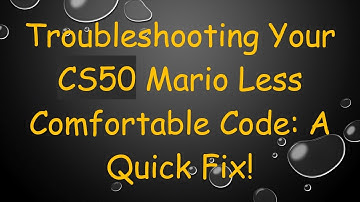 Troubleshooting Your CS50 Mario Less Comfortable Code: A Quick Fix!