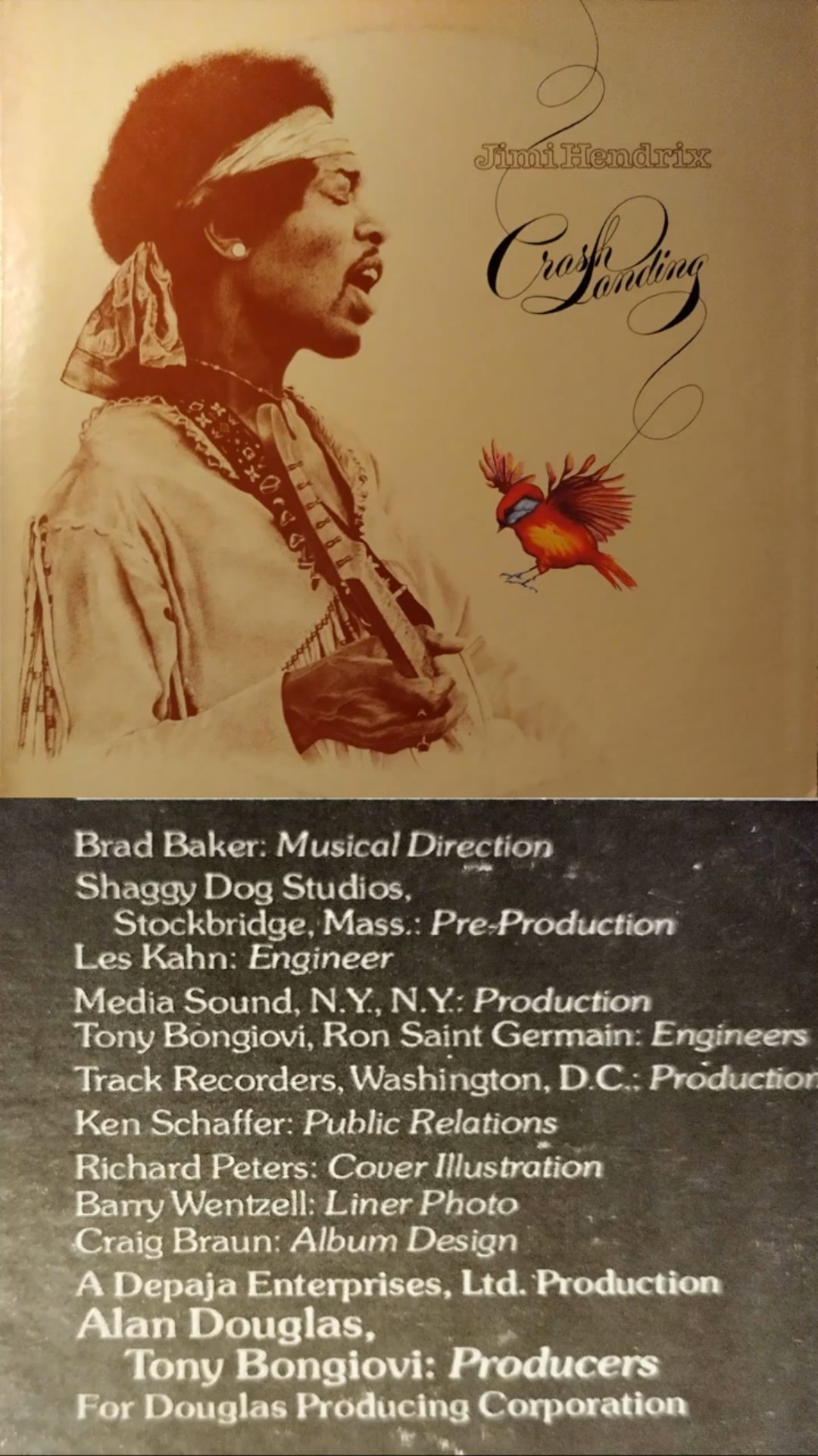 JIMI HENDRIX - Crash Landing (1975) #jimihendrix #crashlanding