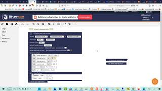 ايداع 20 دولاروتجربة بوت pro.coda  في شركة باينري . كوم  للخيارات الثنائية يعمل على شركة deriv!!