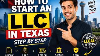 How to start an LLC in Texas step by step