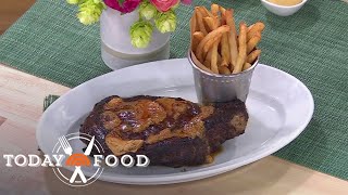 Bobby Flay shares recipe for spicy rib-eye and french fries