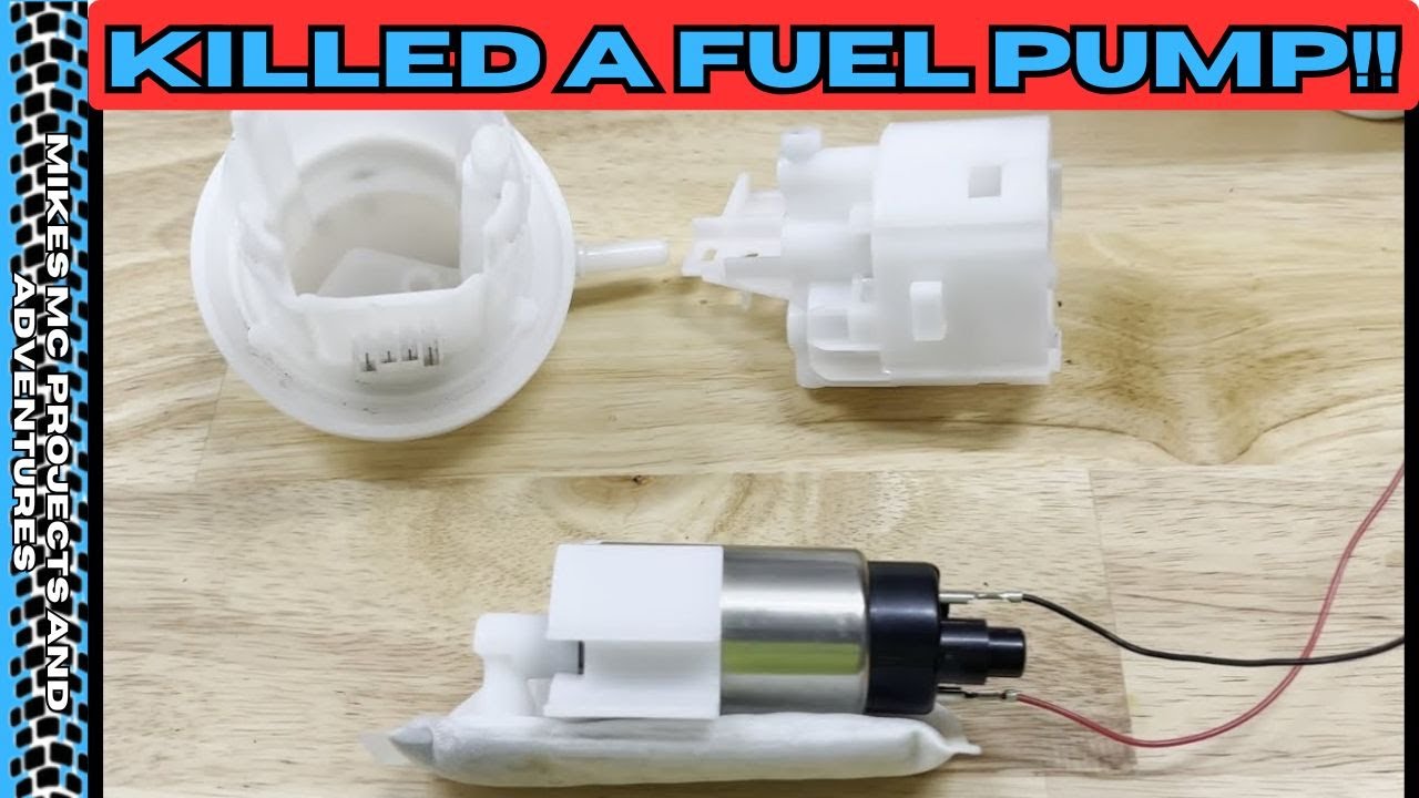 2022 Royal Enfield Himalayan fuel pump destruction test YouTube