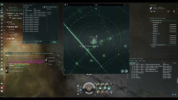Eve Online using D-Scan for beginners, finding Mysterious capsules Guristas Hunt 2021