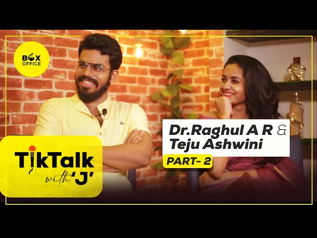 Bigg Boss 4-இல் Blacksheep Anbu | Teju Ashwini &  Dr.Rahul AR fun interview Part-2 | Tik Talk With J class=