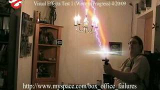 Proton Pack visual effects test 1