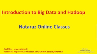 1 Introduction to Hadoop and Big Data