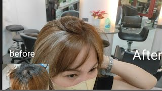 MGA HINDI PANTAY NA hair color(PANOORIN) PAANO pantayin screenshot 2