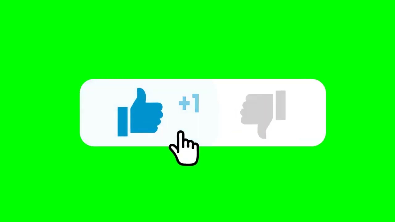 FREE | YouTube like button click animation (link in description)