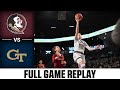 Florida State vs. Georgia Tech Full Game Replay | 2024-25 ACC Women’s Basketball
