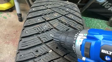 Remove studs from winter tires - easy