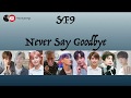 SF9 - Never Say Goodbye (네버 세이 굿바이) Lyrics