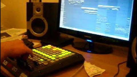 FL Studio 10.5 Performance mode Classical music demo with AKAI APC 20