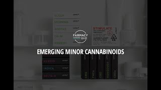 Emerging Minor Cannabinoids