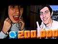 SORPRENDIENDO A FANS EN OMEGLE - Especial 200.000 Suscriptores