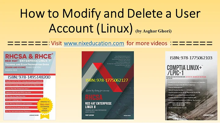 How to Modify and Delete a User Account in Linux