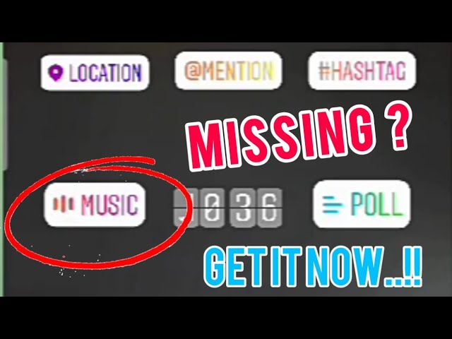 How To Fix Instagram Story Music Feature Not Available Showing Problem Solved Youtube