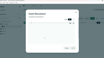 TUTORIAL MEMBUAT DATA BASE DI MONGO DB DENGAN CRUD ( create, read, update dan delete )