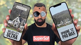 Supersaf Videos Samsung Galaxy S21 Ultra vs iPhone 12 Pro Max Camera Test Comparison