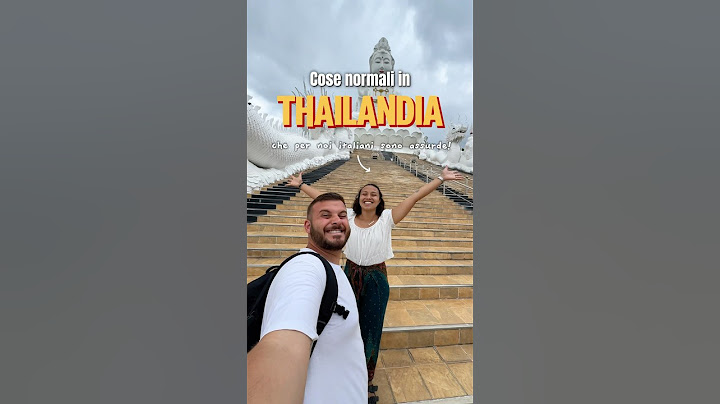 Cose normali in Thailandia che per noi italiani sono assurde! 😱 #thailandia #consiglidiviaggio