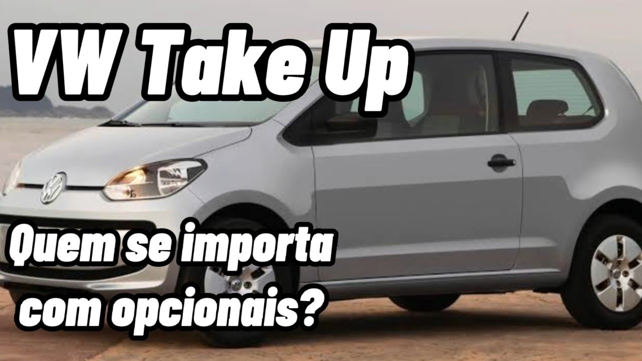 VW Up! 2015 (Take Up), avaliação! O que não tem de conforto, compensa em motor!