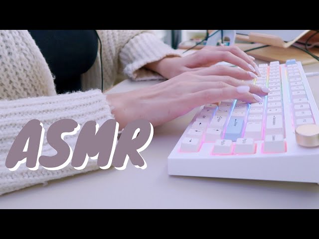 ASMR Keyboard Sounds Absolutely No Talking | ASMR-Mas Day 10