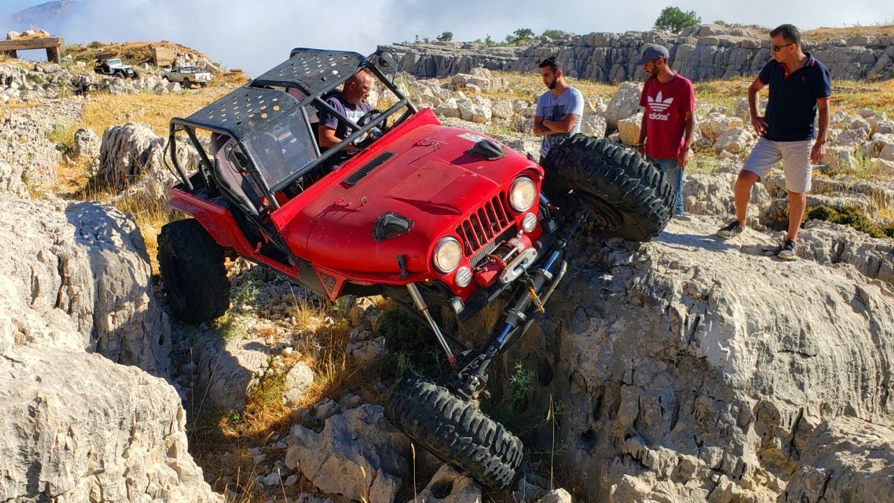 Jeep CJ7 on Unimog portal axles YouTube