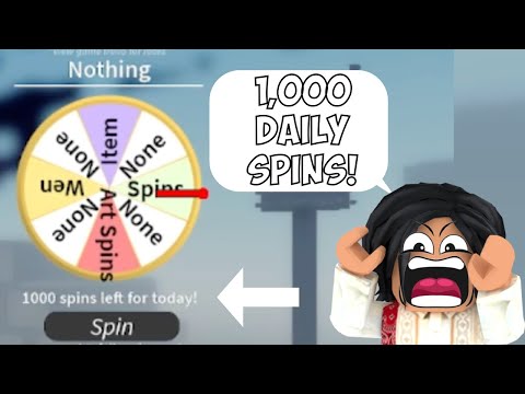 Spending $200,000 Robux for 40k Spins - Project Slayers 