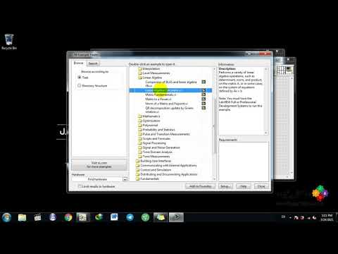 Linear Algebra Calculator - LabVIEW