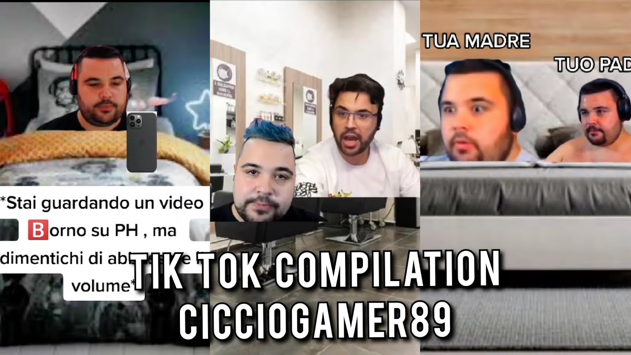 Tik Tok Compilation - I Migliori Meme Di Cicciogamer89