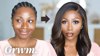 GET READY WITH ME - A CLASSY MAKEUP TRANSFORMATION