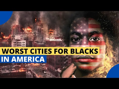 アメリカの黒人にとって最悪の10都市