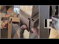 Creative Wooden Cabinet Installation – Modern, Elegant &amp; LED Decor!