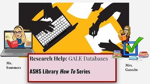 Research Help: Gale Databases