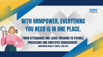 HRMPower – All-in-One HR & Payroll Software for Small and Mid-Sized Businesses