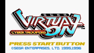 Saturn Longplay [175] VirtualOn: Cyber Troopers (US)