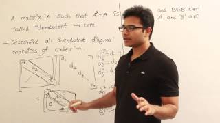 Matrices 15 (Idempotent matrices)